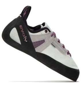 Evolv Elektra Lace Women’s White & Purple Climbing Shoe